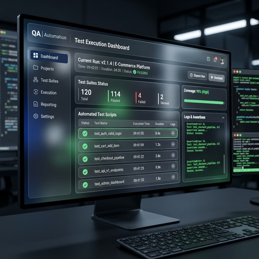 QA Testing Interface